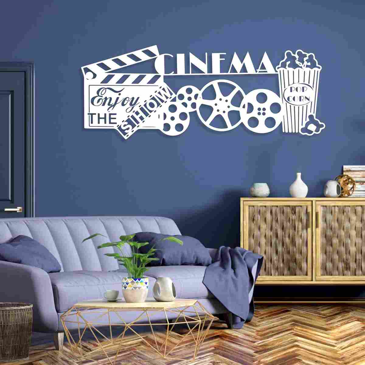 home theater wall art, home theater décor, movie posters, home cinema wall art, theater room art